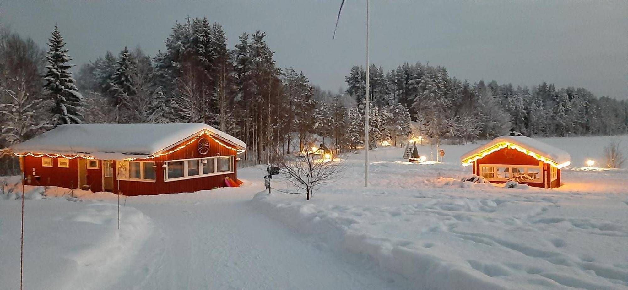 Korvala Log Cabins Exterior foto